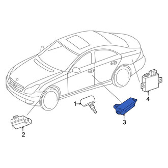 Mercedes-Benz OE - Tire Pressure Monitoring System (TPMS) Antenna