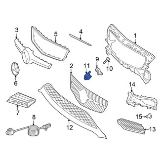 Mercedes-Benz OE - Front Park Assist Camera Housing