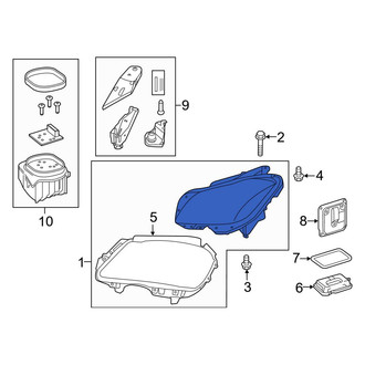 Mercedes-Benz OE - Front Left Headlight