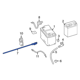 Mercedes-Benz OE - Battery Cable