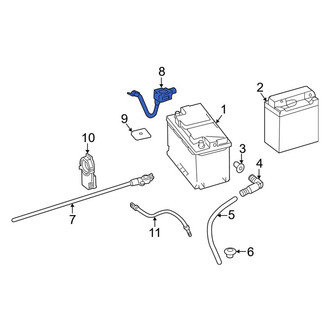Mercedes-Benz OE - Battery Cable