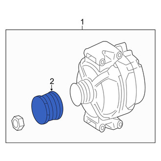 Mercedes-Benz OE - Alternator Pulley