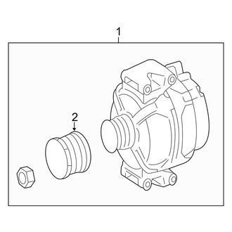Mercedes-Benz OE - Electrical - Alternator