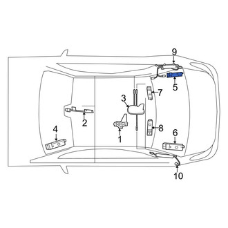 Mercedes-Benz OE - Center Right Antenna Amplifier