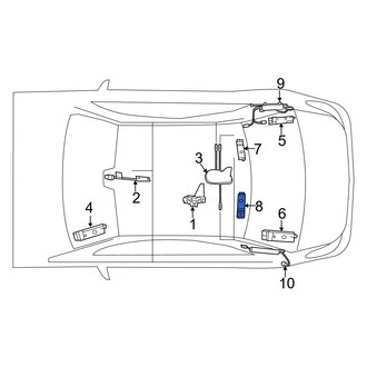 Mercedes-Benz OE - Center Right Antenna Amplifier