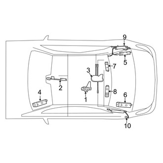 Mercedes-Benz OE - Electrical - Antenna