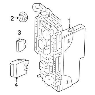 Mercedes-Benz OE - Electrical - Fuse & Relay (Rear)