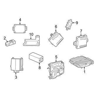 Mercedes-Benz OE - Electrical - Control Components (Front)