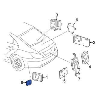 Mercedes-Benz OE - Parking Aid Control Module