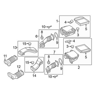 Mercedes-Benz OE - Engine - Air Intake (3.0L)