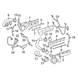 Mercedes-Benz OE - Engine - Turbocharger & Components