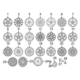 Mercedes-Benz OE - Wheels