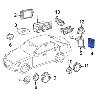 Mercedes-Benz OE - Radio Amplifier