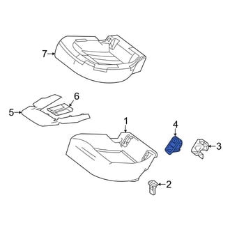 Mercedes-Benz OE - Child Restraint Anchor Plate Cap