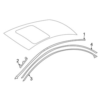 Mercedes-Benz OE - Roof - Exterior Trim