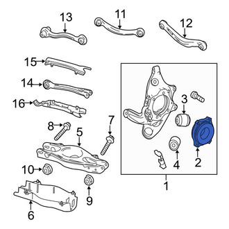 Mercedes-Benz OE - Rear Wheel Bearing
