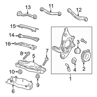 Mercedes-Benz OE - Rear Suspension - Suspension Components