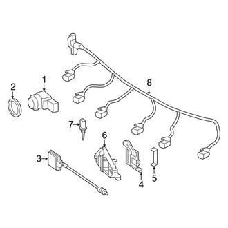 Mercedes-Benz OE - Front Bumper & Grille - Electrical Components