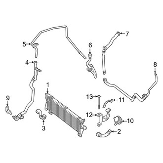 Mercedes-Benz OE - Cooling - Radiator & Components (Battery Cooling)