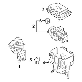 Mercedes-Benz OE - Electrical - Fuse & Relay (Engine Compartment)