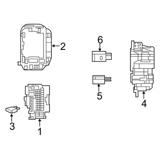 Mercedes-Benz OE - Electrical - Fuse & Relay (Interior)