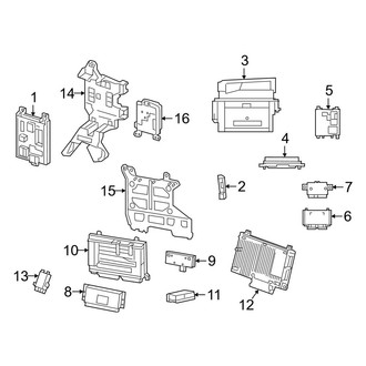 Mercedes-Benz OE - Electrical Components (Control Modules)