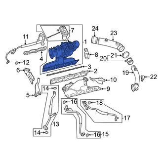 Mercedes-Benz OE - Turbocharger