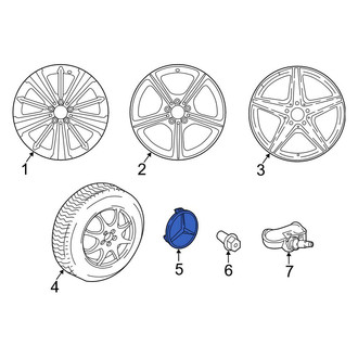 Mercedes-Benz OE - Center Wheel Cap