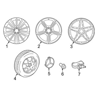 Mercedes-Benz OE - Wheels (19" Wheels)