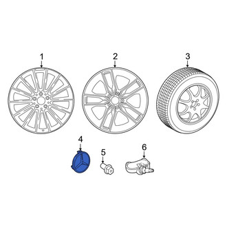 Mercedes-Benz OE - Center Wheel Cap