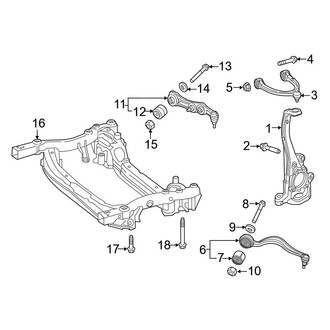 Mercedes-Benz OE - Front Suspension - Suspension Components