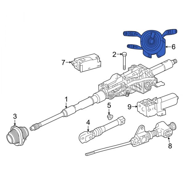 Steering Column Switch Housing