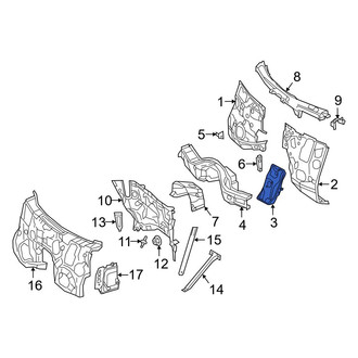 Mercedes-Benz OE - Dashboard Panel Bracket