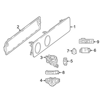 Mercedes-Benz OE - Instrument Panel - Cluster & Switches