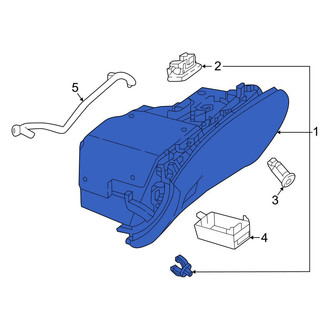 Mercedes-Benz OE - Glove Box Assembly
