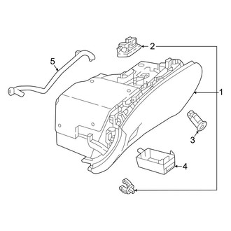 Mercedes-Benz OE - Instrument Panel - Glove Box