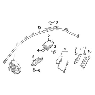 Mercedes-Benz OE - Restraint Systems - Air Bag Components (Air Bags)