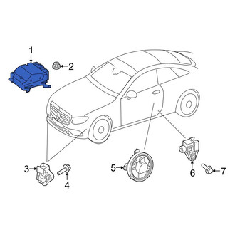 Mercedes-Benz OE - Air Bag Control Module