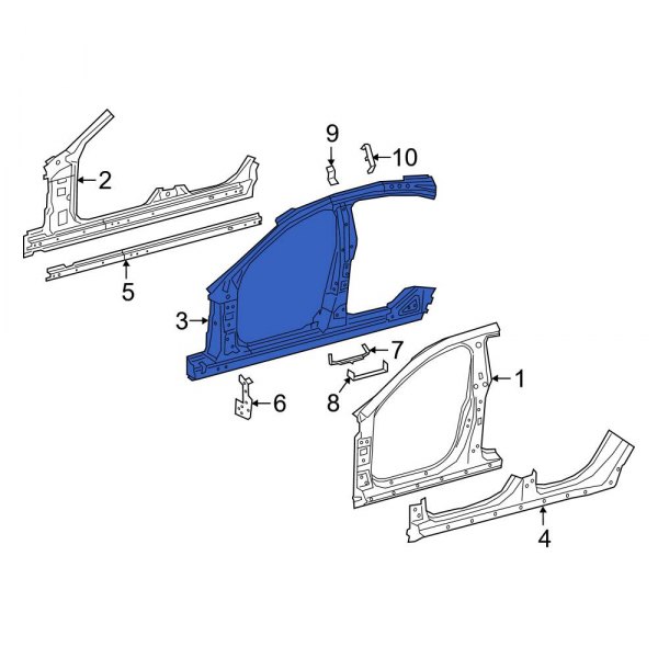 Body A-Pillar Reinforcement