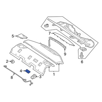 Mercedes-Benz OE - Child Restraint Anchor Plate Cap