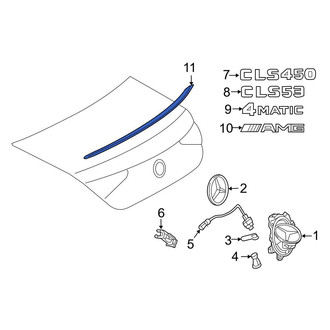 Mercedes-Benz OE - Rear Spoiler