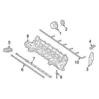 Mercedes-Benz OE - Rear Bumper - Electrical Components
