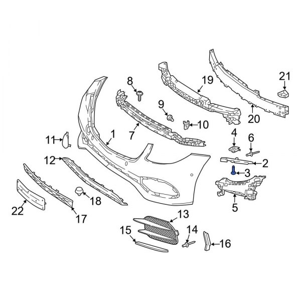 Bumper Guide Screw