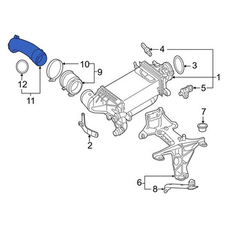Mercedes-Benz OE - Intercooler Pipe