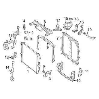 Mercedes-Benz OE - Cooling - Radiator & Components (Primary)