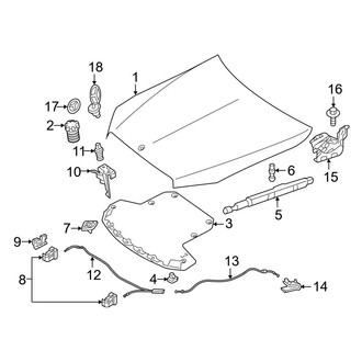 Mercedes-Benz OE - Hood & Components