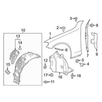 Mercedes-Benz OE - Fender & Components