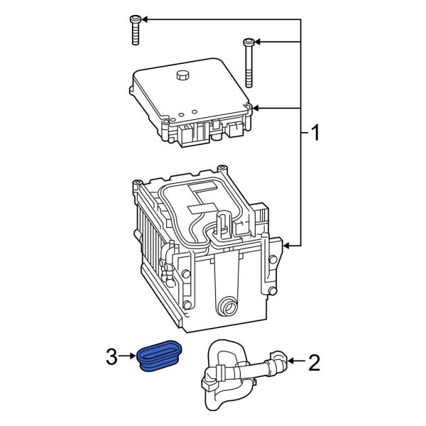 Battery Vent Tube Grommet