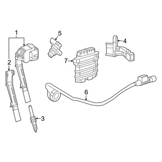 Mercedes-Benz OE - Electrical - Ignition System (Sedan)