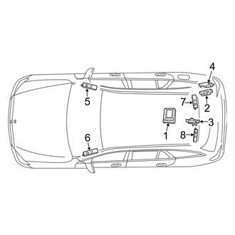 Mercedes-Benz OE - Electrical - Antenna (Wagon)
